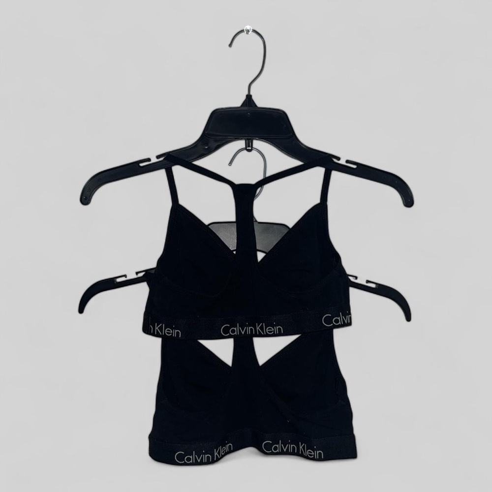 2 Pack Calvin Klein Athletic Lightly
Lined Triangle Bralette